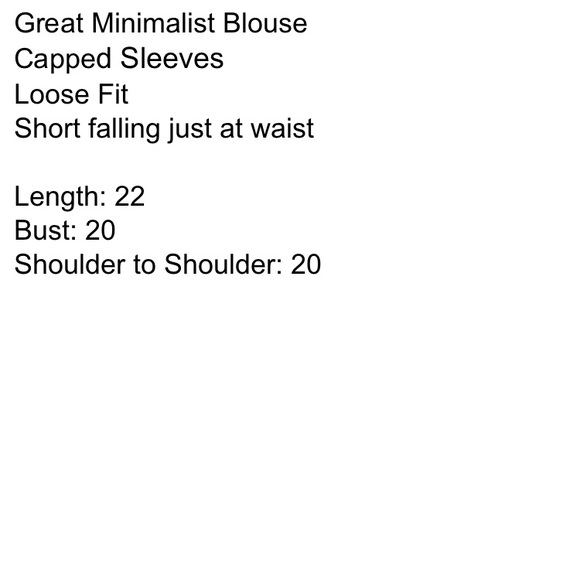 Cream Color Minimalist Boxy Blouse - Picture 6 of 6